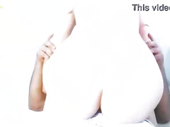 ARAB TEEN RIDES BIG BLACK COCK AND GETS CREAMPIE